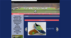 Desktop Screenshot of futballcentrum.hu